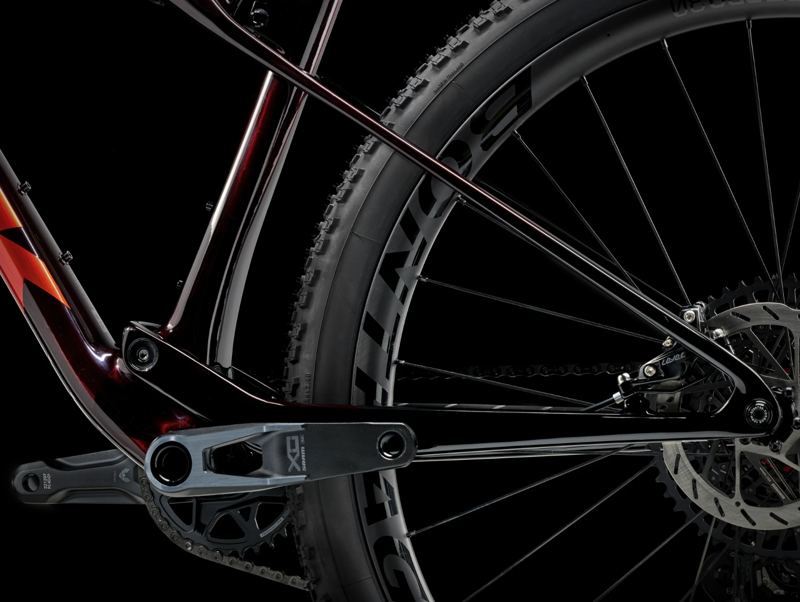 Trek Supercaliber SLR 9.9 XO AXS Full Suspension Mountain Bike 2024 in Carbon Red Smoke-5